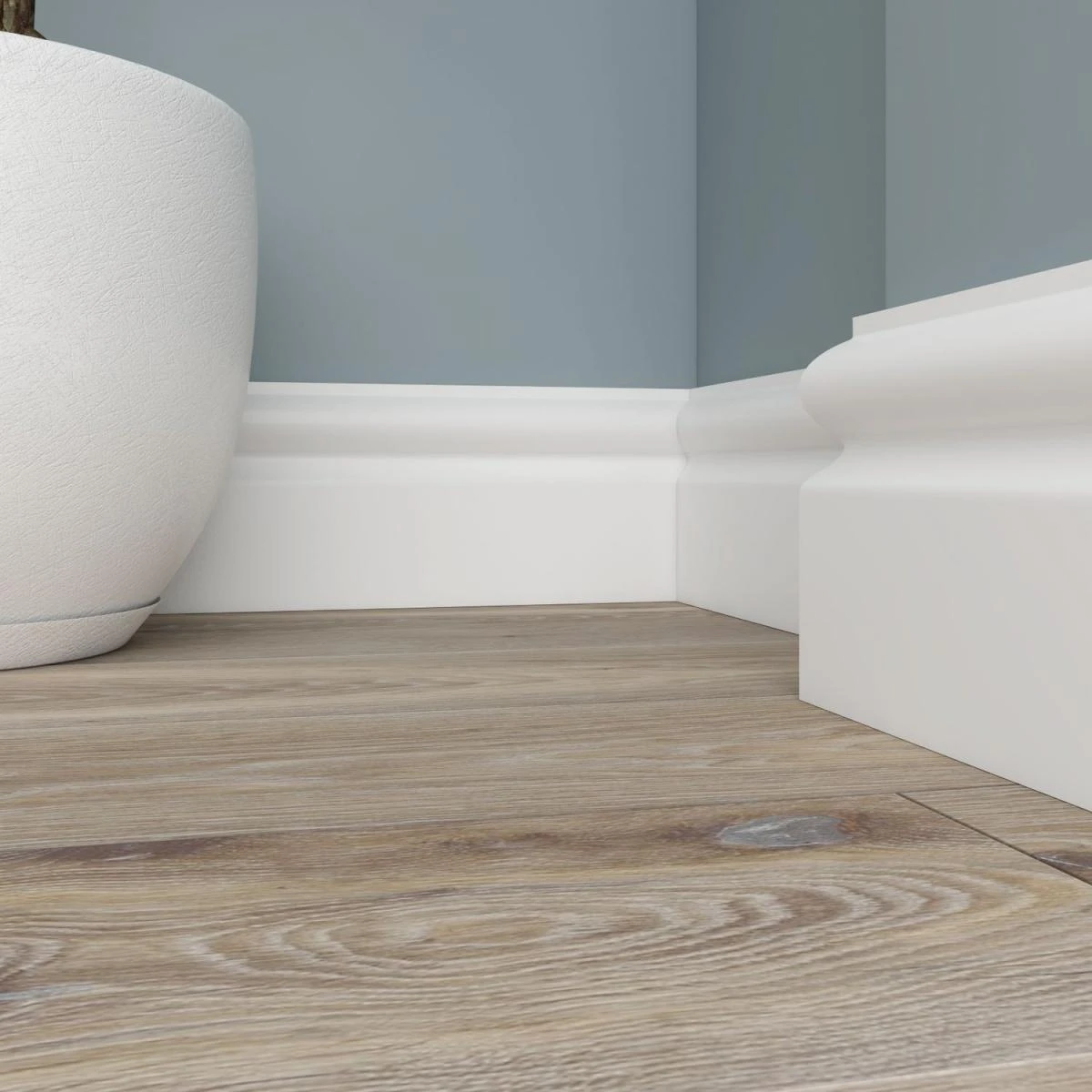 Плинтус Ultrawood арт. Base 0018 i (2000 x 98 x 16 мм) Плинтус Ultrawood арт. Base 0018 i (2000 x 98 x 16 мм)