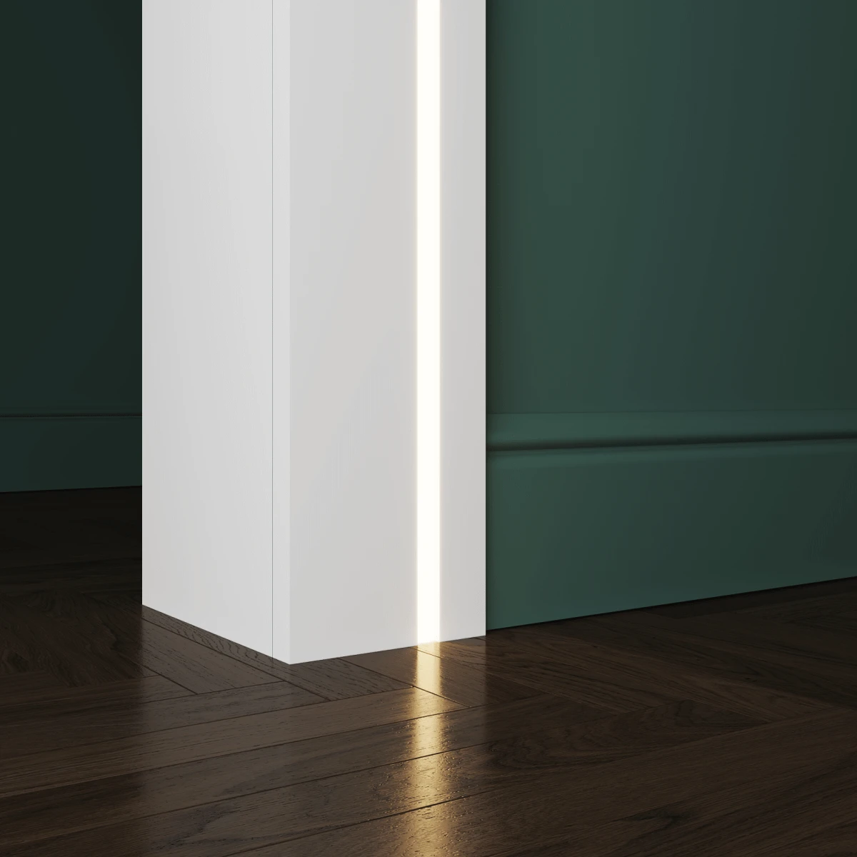 Плинтус Ultrawood арт. Base 1015L i (2000 x 100 x 15 мм.)