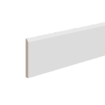 Плинтус белый Ultrawood арт. Base 0023 p (2000 x 120 x 12 мм.)