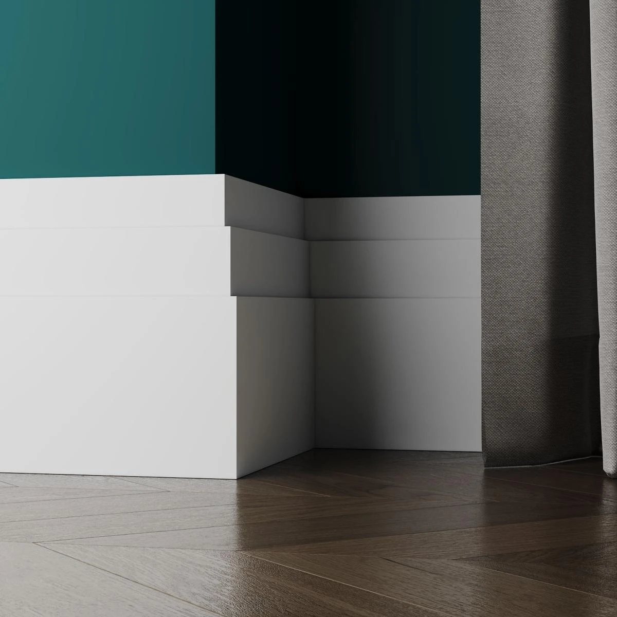 Плинтус Ultrawood арт. Base 2021 i (2000 х 200 х 21 мм) Плинтус Ultrawood арт. Base 2021 i (2000 х 200 х 21 мм)