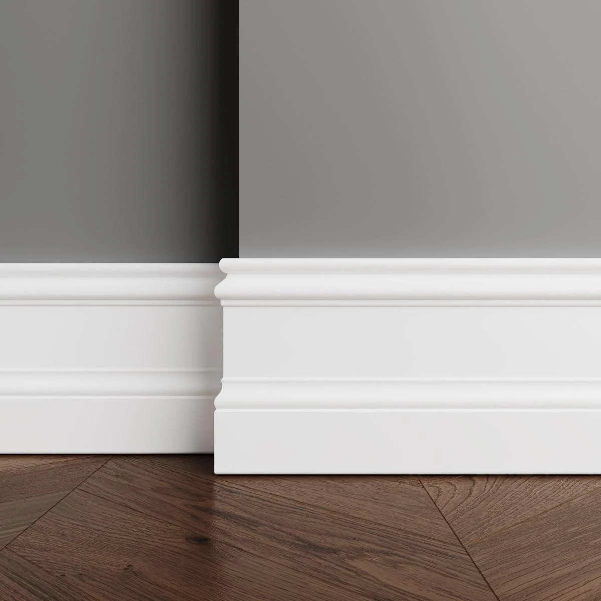 Плинтус Ultrawood арт. Base 0002 i (2000 x 133 x 14 мм.) Плинтус Ultrawood арт. Base 0002 i (2000 x 133 x 14 мм.)