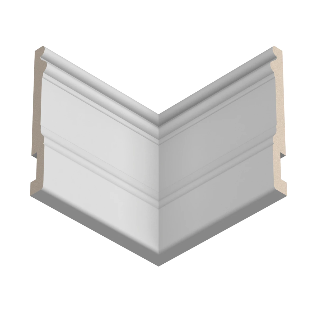 Плинтус Ultrawood арт. Base 0002 i (2000 x 133 x 14 мм.)