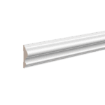 Молдинг белый Ultrawood арт. U 0002 p (2000 х 45 х 14 мм)