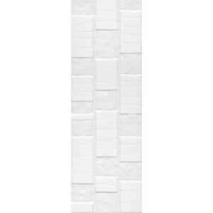 60166 Бьянка белый матовый антик 20x60x0