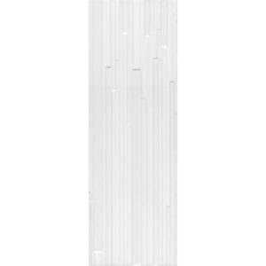 60176 Бьянка белый глянцевый полоски 20x60x0