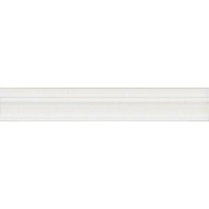 BLC040R Багет Флориан белый матовый обрезной 30x5x1