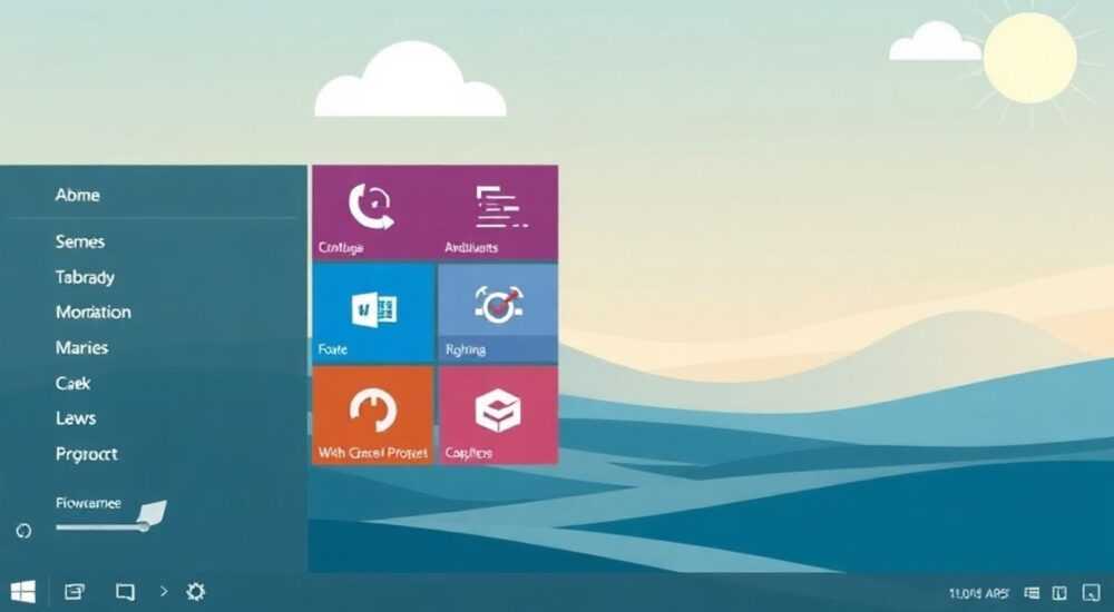 Что такое плитка приложения windows 10