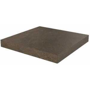 DD600220R/GCA Ступень угловая клееная Про Стоун коричневый 33x33x0