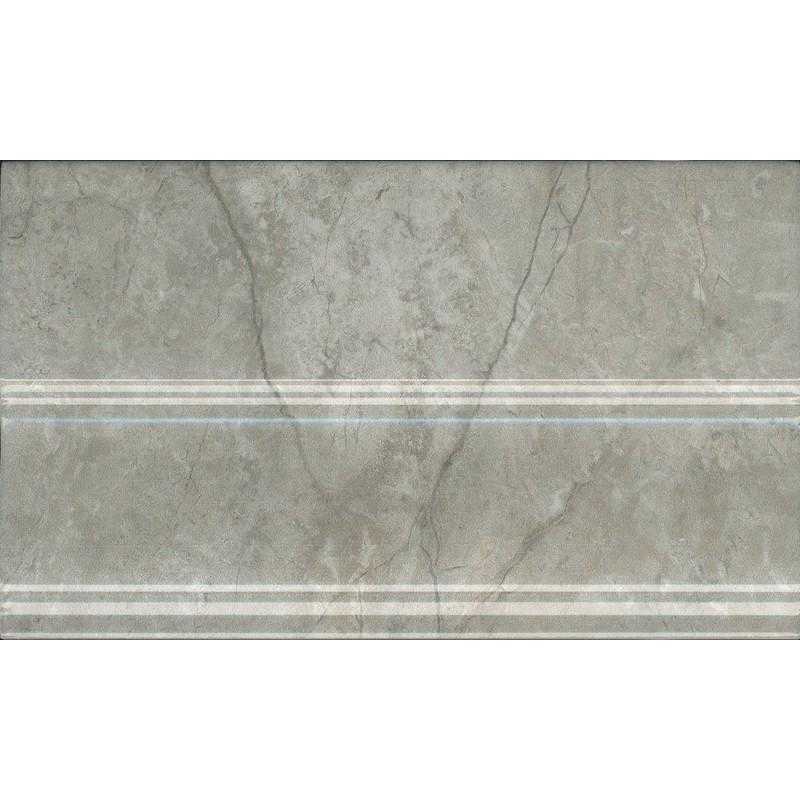 FMB033 Плинтус Кантата серый светлый глянцевый 25x15x1 FMB033 Плинтус Кантата серый светлый глянцевый 25x15x1
