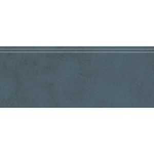 FMF019R Плинтус Чементо синий темный матовый обрезной 30x12x1