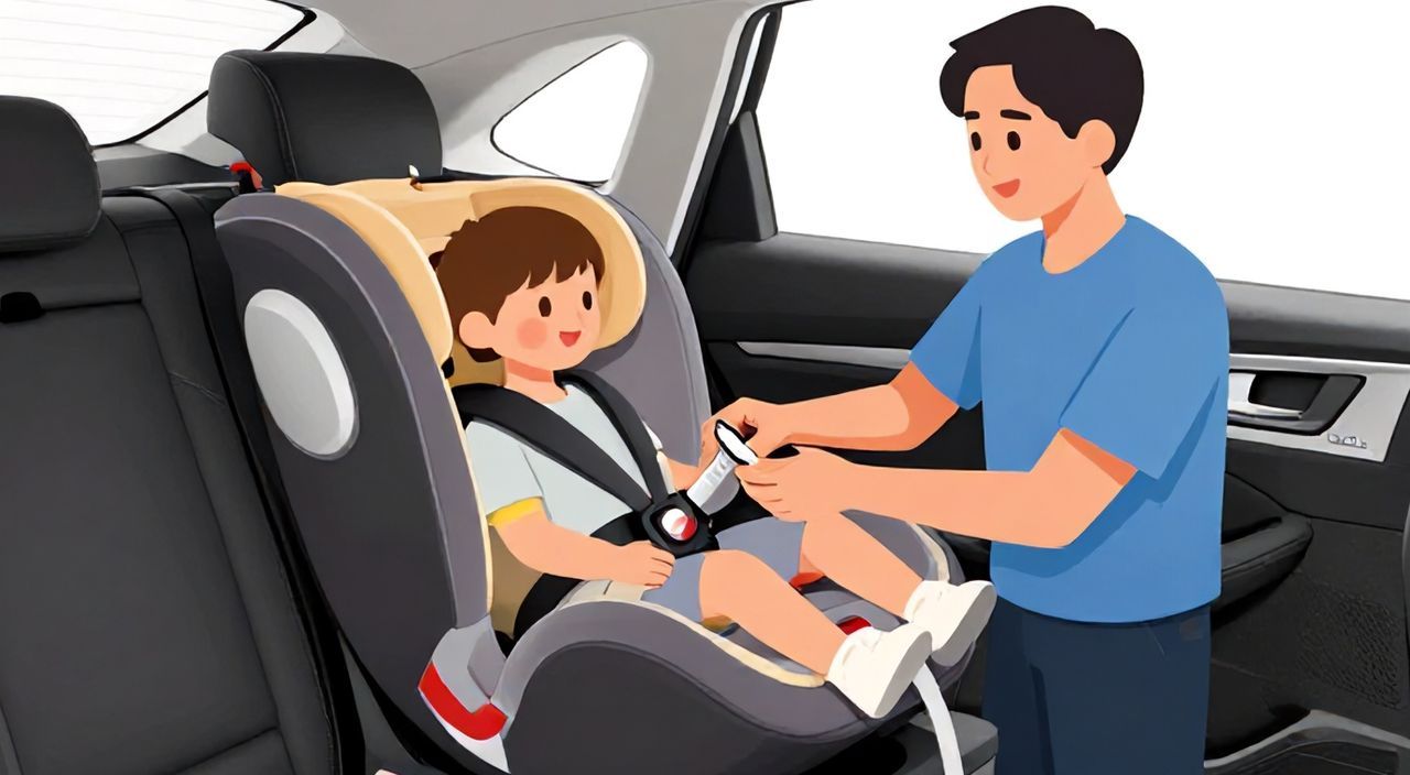 Как крепятся детские автокресла