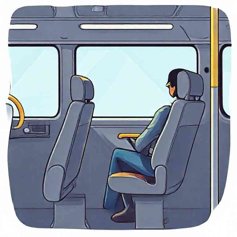 Как поднять подлокотник в автобусе у кресла