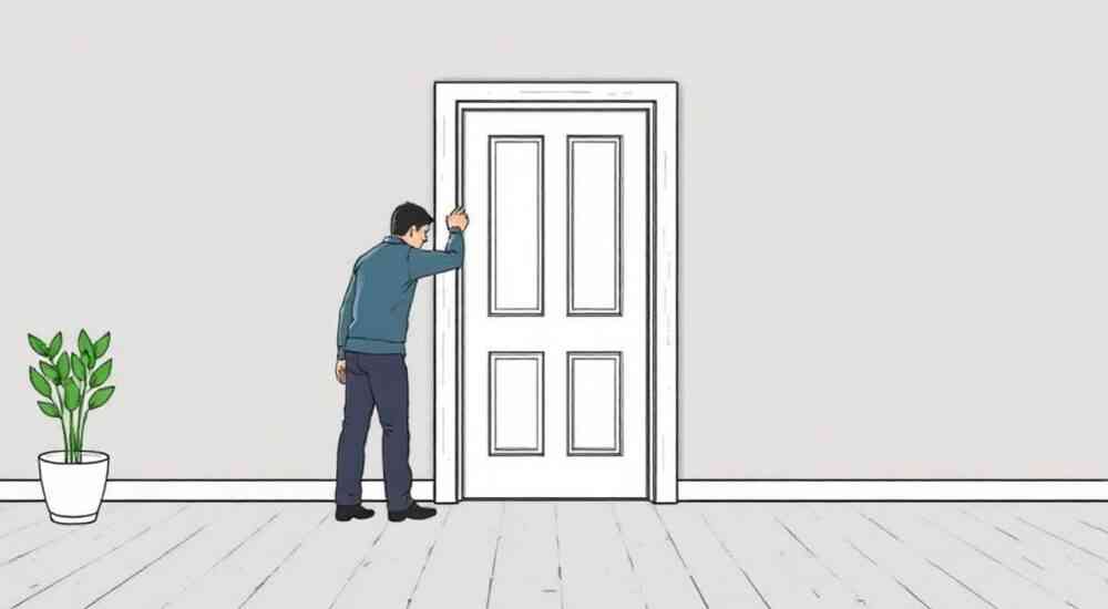 Как поставить наличники на межкомнатные двери с пазами