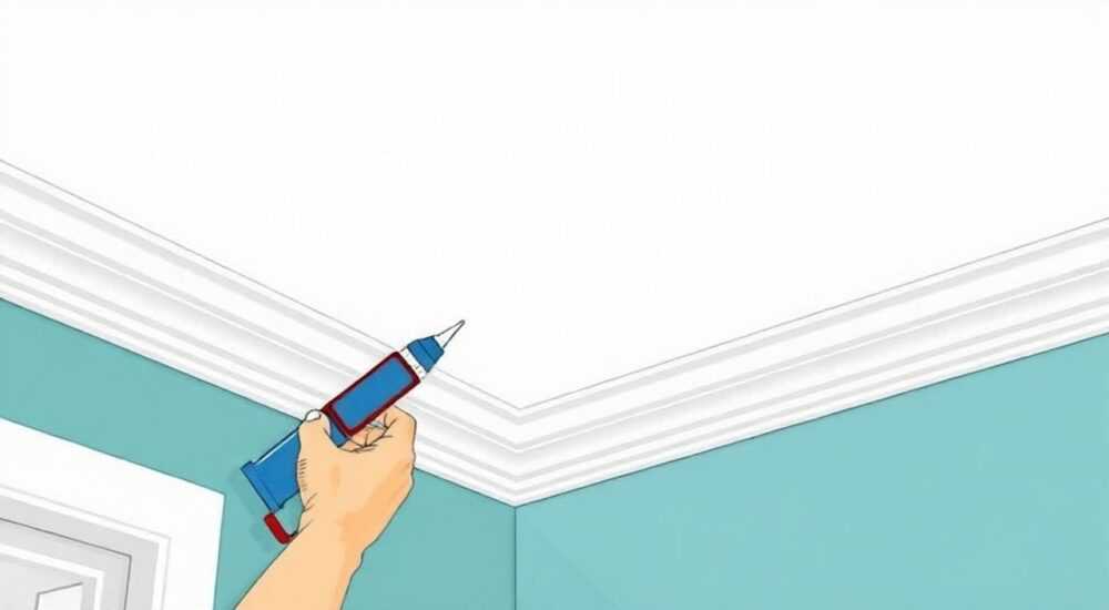 Как приклеить углы потолочного плинтуса из пенопласта