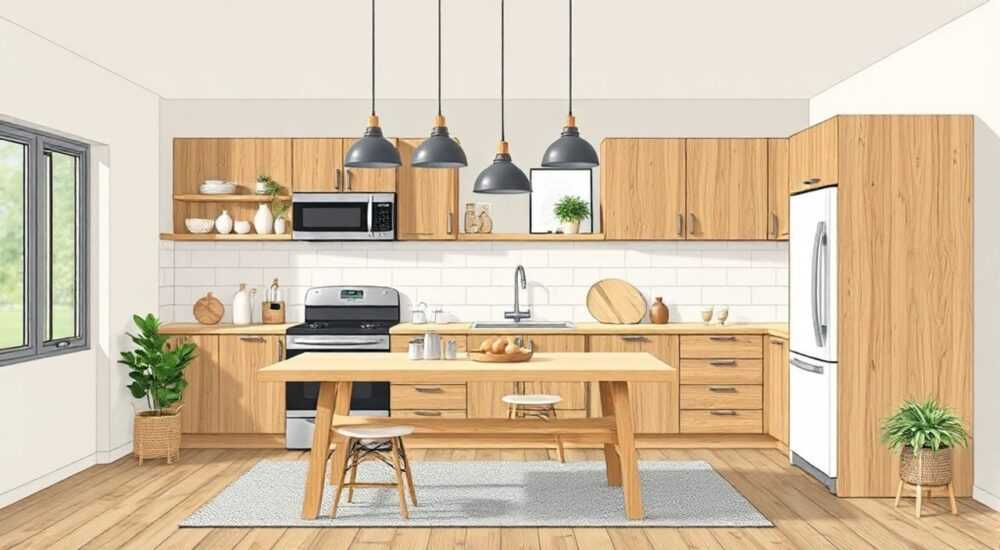 Как самому сделать мебель для кухни из дерева своими руками