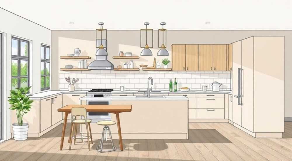 Как замерить мебель для кухни