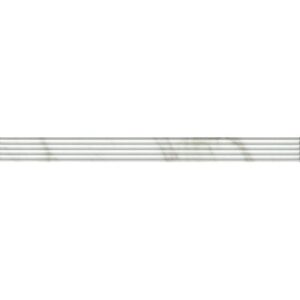 LSA014R Прадо белый структура обрезной 40*3