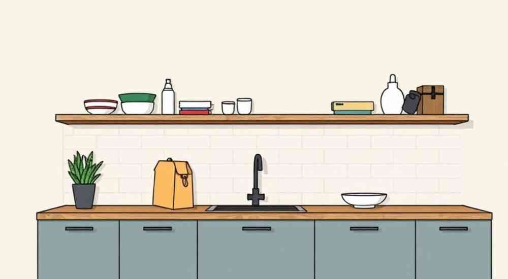 Планка для мебели кухни как крепить к стене
