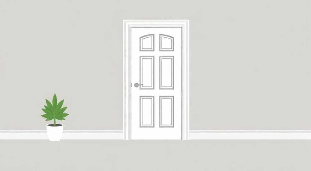 Плинтус вокруг двери как называется