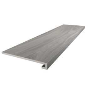 SG518720R/GCF Ступень клееная Монтиони серый матовый обрезной 33x119