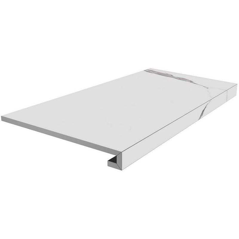 SG849990R/GCF Ступень клееная Монте Тиберио белый матовый 33x80x0 SG849990R/GCF Ступень клееная Монте Тиберио белый матовый 33x80x0