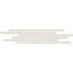T025/11205 Карму мозаичный бежевый светлый матовый 75х15 декор Керама Марацци