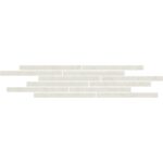 T025/11205 Карму мозаичный бежевый светлый матовый 75х15 декор