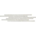 T025/11206 Карму мозаичный серый светлый матовый 75х15 декор Керама Марацци