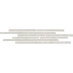 T025/11206 Карму мозаичный серый светлый матовый 75х15 декор