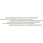 T025/11206 Карму мозаичный серый светлый матовый 75х15 декор