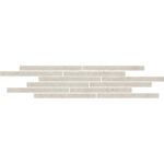 T025/11207 Карму мозаичный бежевый матовый 75х15 декор Керама Марацци
