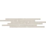 T025/11207 Карму мозаичный бежевый матовый 75х15 декор