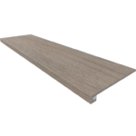 Ступени Комплект KW02 Kraft Wood Light Grey (Ступень 33x120 структурированный прямоугольный бортик без насечек + Подступенок 14