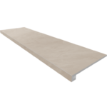 Ступени Комплект GF02 Graffito Light Beige (Ступень 33x120 неполированный прямоугольный бортик без насечек + Подступенок 14