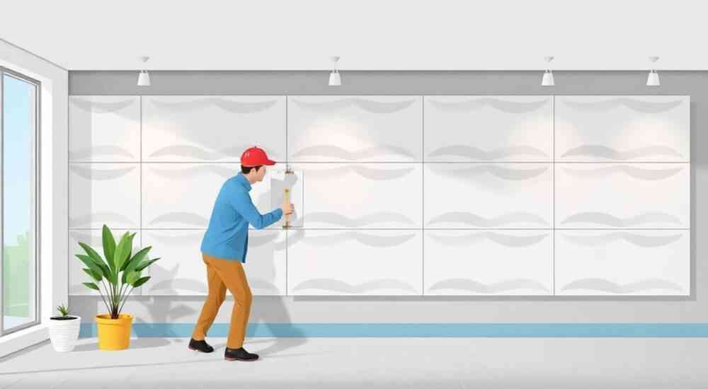 Как правильно монтировать пластиковые стеновые панели