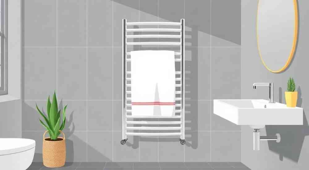 Как правильно укрепить полотенцесушитель в ванной