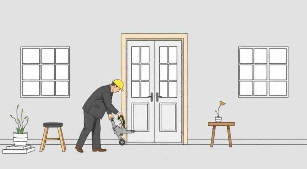 Как правильно запилить дверную коробку межкомнатной двери