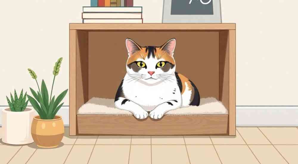 Как скрыть лоток кота в интерьере