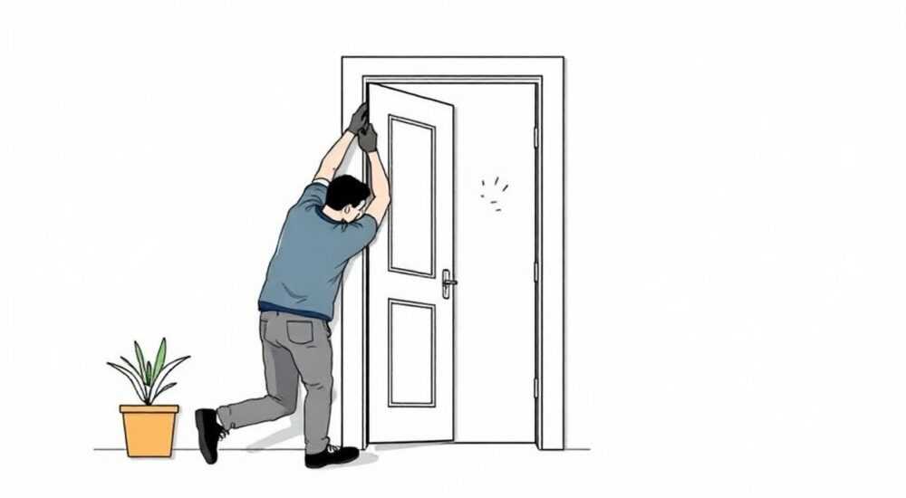 Как снять дверную коробку межкомнатной двери и поставить обратно