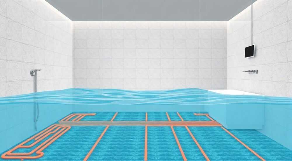 Как управлять температурой теплых полов водяных
