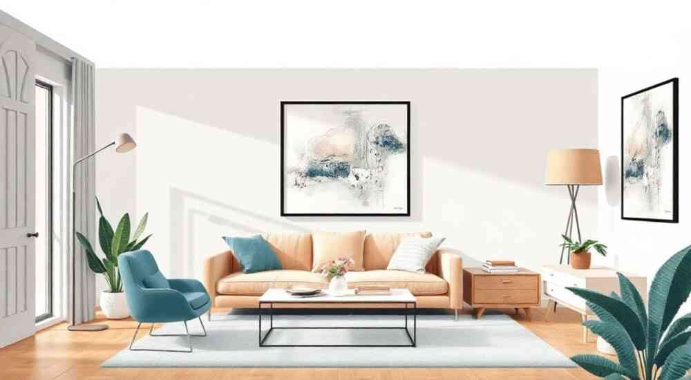 Какие картины сейчас модные для интерьера