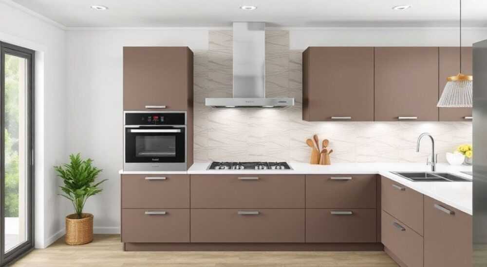 Какую стеновую панель выбрать для кухни с газовой плитой