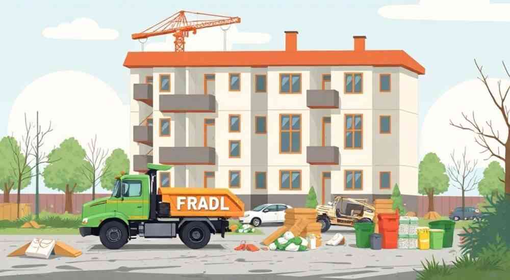 Кто вывозит строительный мусор при ремонте квартиры по жк рф