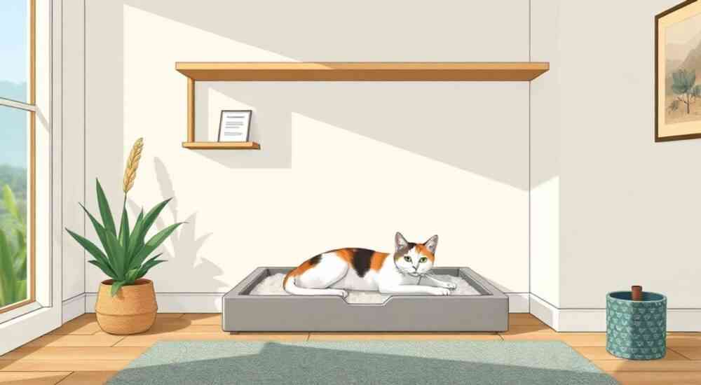 Куда спрятать кошачий лоток в интерьере