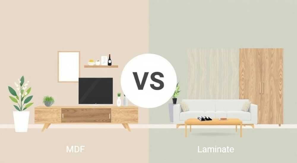 Мдф или ламинат для мебели что лучше