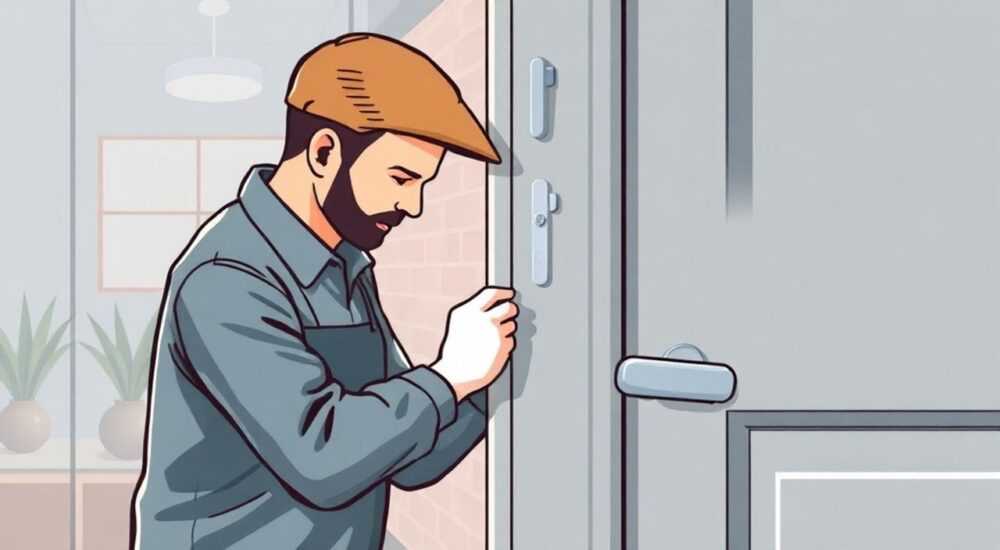 Не работает замок на межкомнатной двери как починить