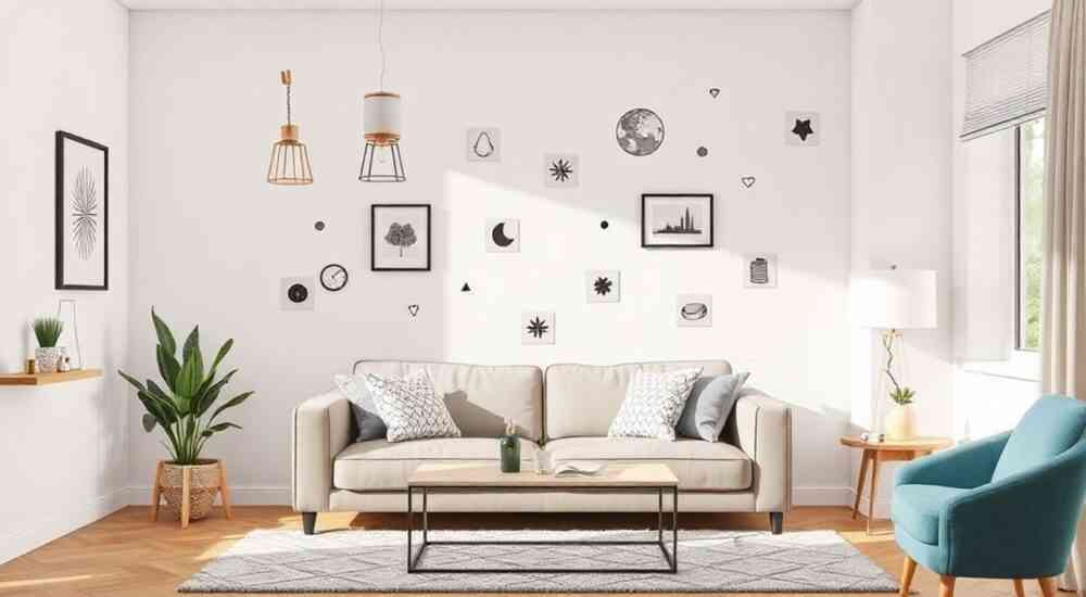 room decor наклейки для интерьера как клеить