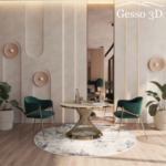 Гипсовая панель Capri-3 Gesso 3D