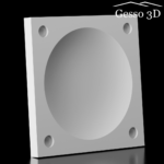 Гипсовая панель Point Gesso 3D