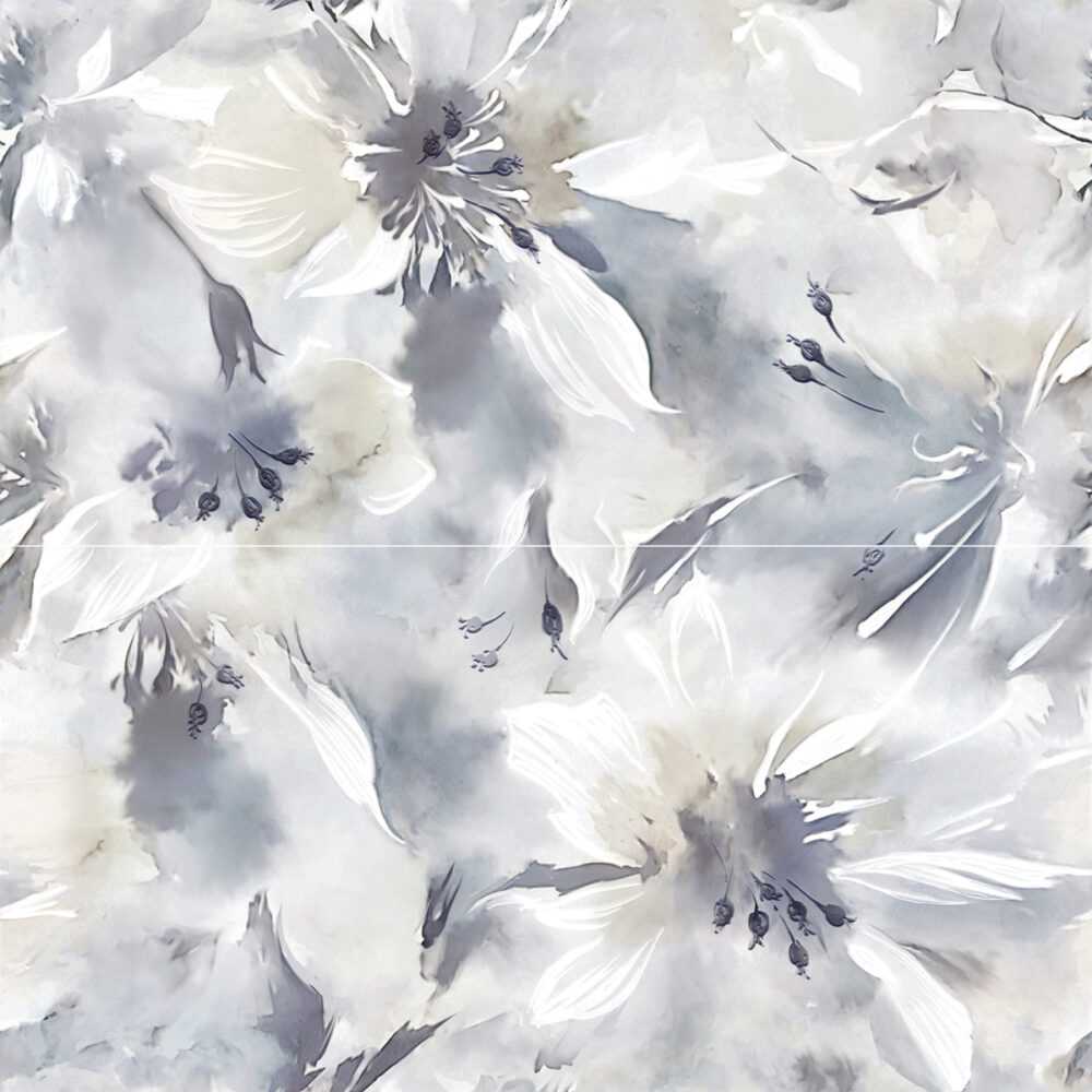 Панно fiore глянцевый обрезной 80×80 LAPARET